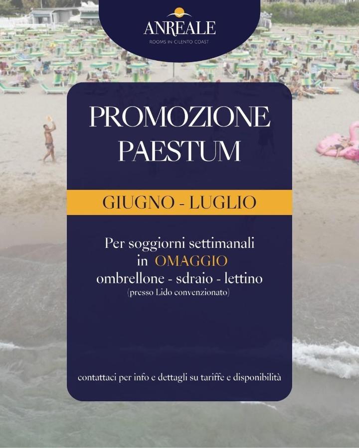Anreale Rooms Paestum Bagian luar foto